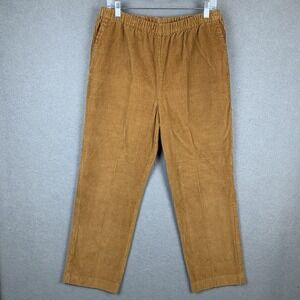 Vintage Orvis Corduroy Pants‎ 100% Cotton Orange Explorer Outdoor Mens Medium